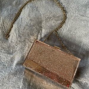 Special occasion glitter purse. Perfect for prom, a wedding, or a night out.